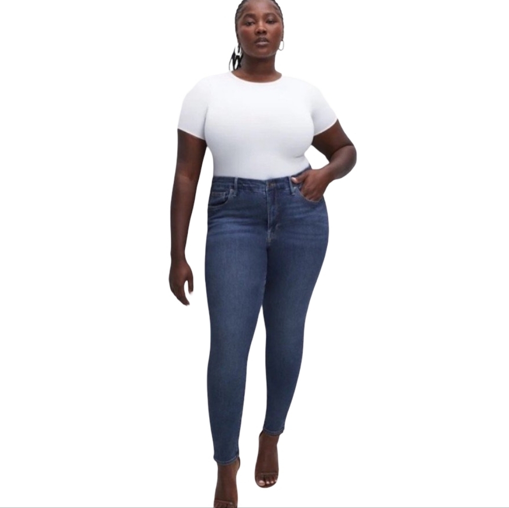 Good American Dark Blue Skinny Jeans